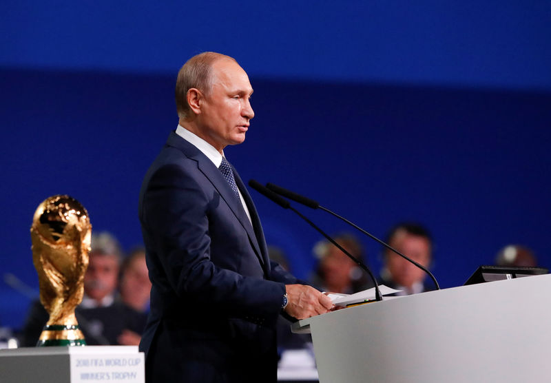 © Reuters. Kremlin dice que todos, incluyendo autoridades de EEUU, son bienvenidos al Mundial