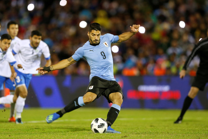 © Reuters. International Friendly - Uruguay vs Uzbekistan