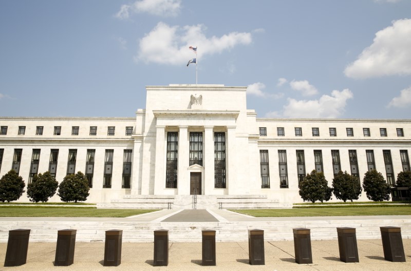 © Reuters. Federal Reserve building in Washington