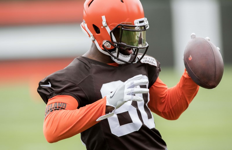 © Reuters. NFL: Cleveland Browns-Minicamp