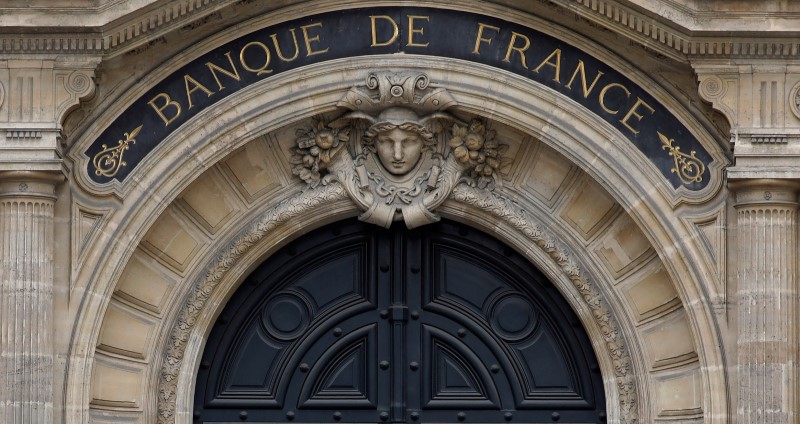 © Reuters. Facade of the Bank of France "Banque de France" headquarters in Paris