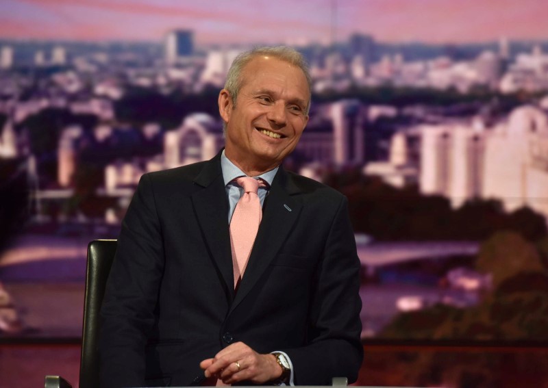 © Reuters. Britain's Minister for the Cabinet Office David Lidington appears on the Marr Show on BBC television in London