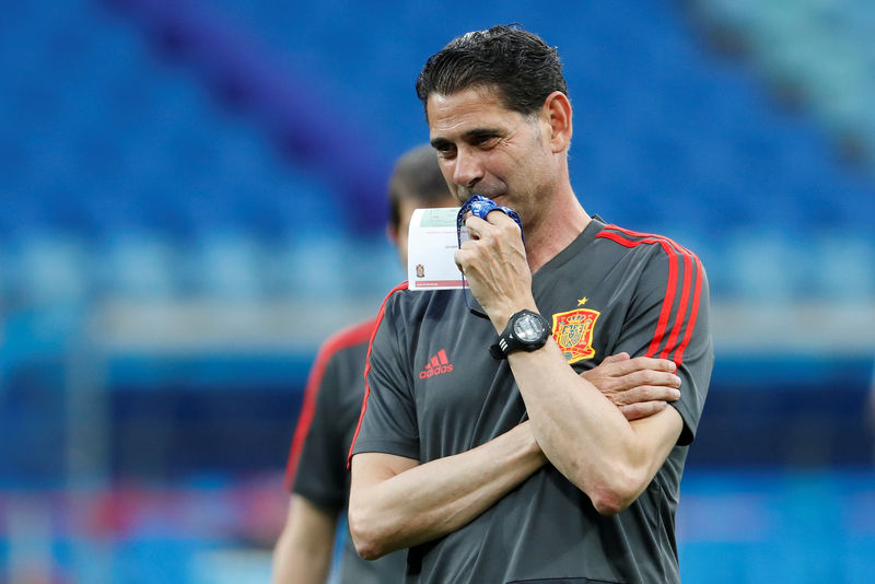 © Reuters. Hierro: No cambiaré la exitosa forma de jugar de España