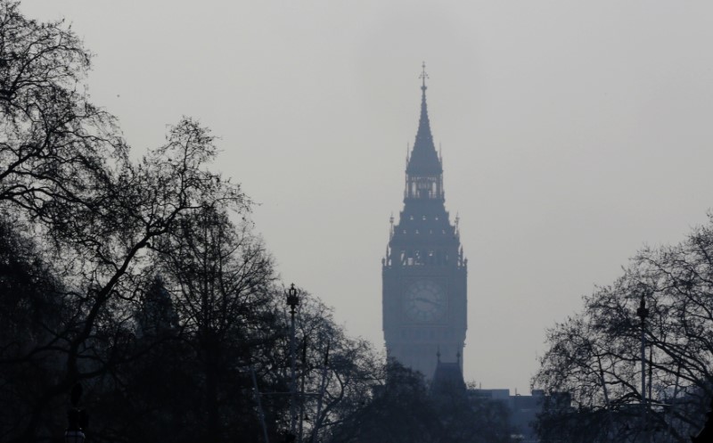 © Reuters. GRANDE BRETAGNE: QUATRE MILLIONS ET DEMI D'ENFANTS EXPOSÉS À LA POLLUTION ATMOSPHÉRIQUE