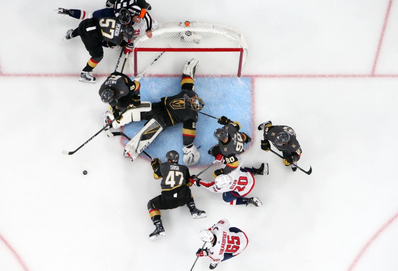 © Reuters. NHL: Stanley Cup Final-Washington Capitals at Vegas Golden Knights