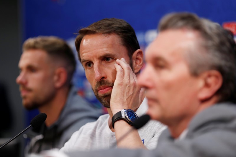 © Reuters. World Cup - England Press Conference