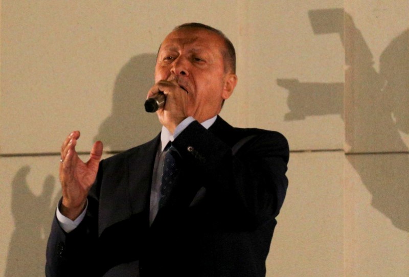 © Reuters. Erdogan gana las elecciones turcas y amplía su poder