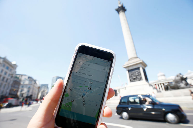 © Reuters. Uber apela dictamen del regulador para preservar su licencia en Londres