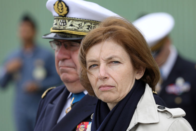 © Reuters. FLORENCE PARLY LANCE UNE INITIATIVE EUROPÉENNE DE DÉFENSE À NEUF