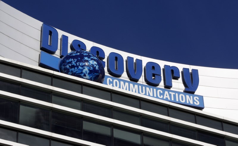 © Reuters. Prédio da Discovery Communications em Maryland, nos EUA