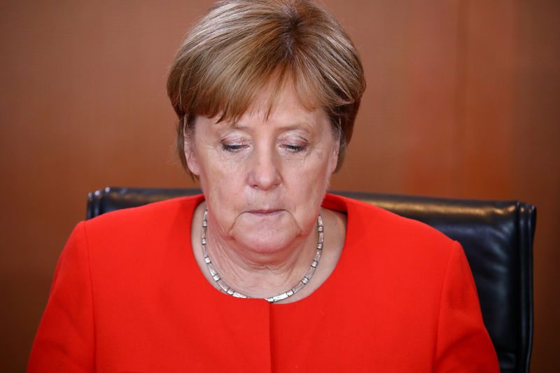 © Reuters. Chanceler alemã, Angela Merkel, em Berlim