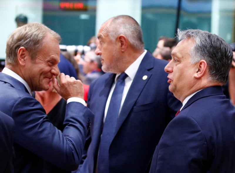 © Reuters. European Union summit in Brussels