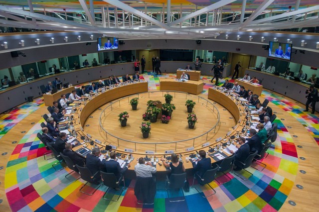 © Reuters. Líderes da UE participam de cúpula da União Europeia em Bruxelas