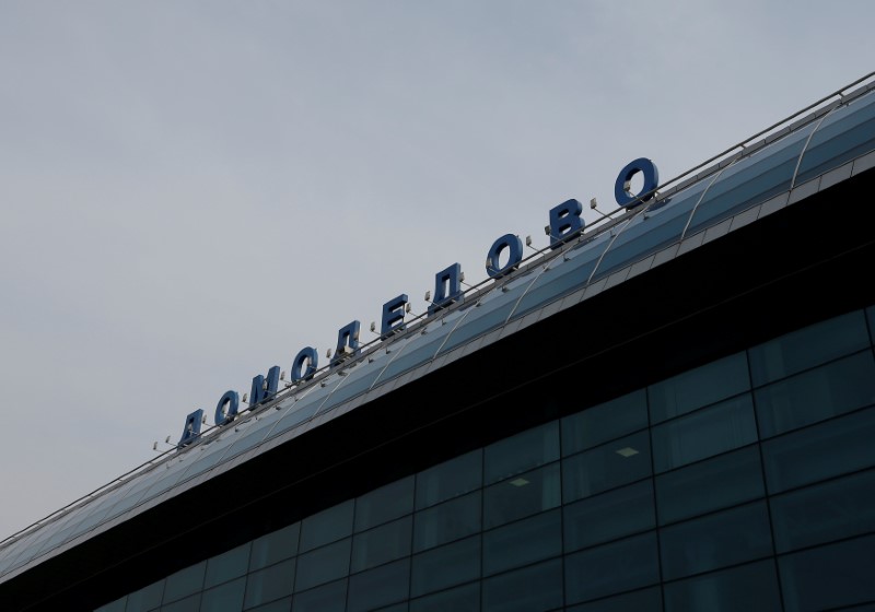 © Reuters. Exterior do aeroporto de Domodedovo, em Moscou