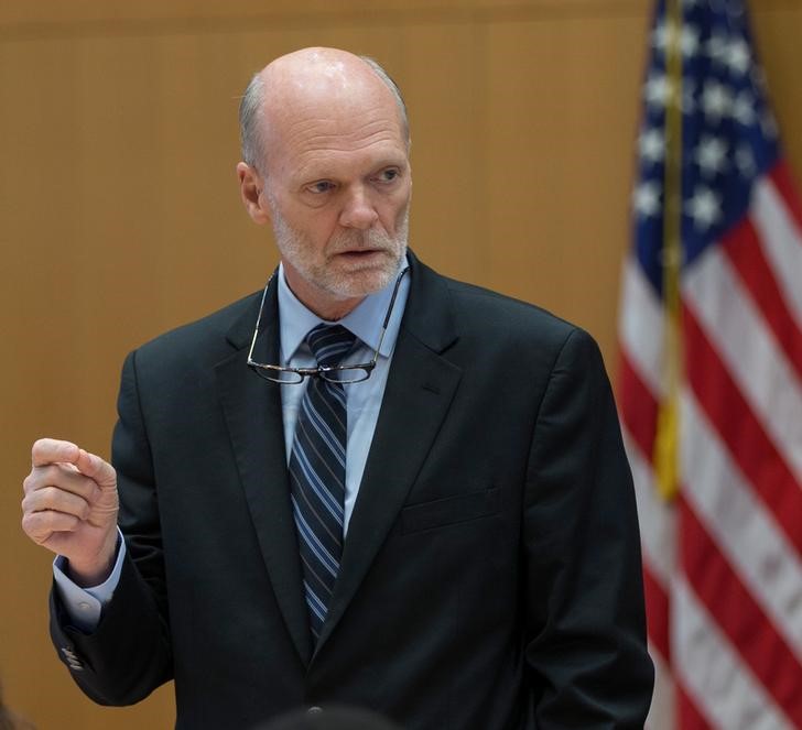 © Reuters. Ken Isaacs, o candidato dos Estados Unidos para o posto de diretor da Organização Internacional para as Migrações (OIM), em foto divulgada pela Missão dos EUA em Genebra