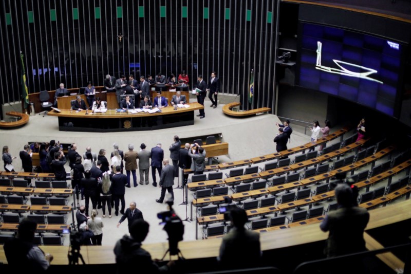 © Reuters. Plenário da Câmara dos Deputados