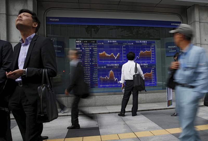 © Reuters. LE NIKKEI À TOKYO FINIT EN BAISSE DE 0,31%
