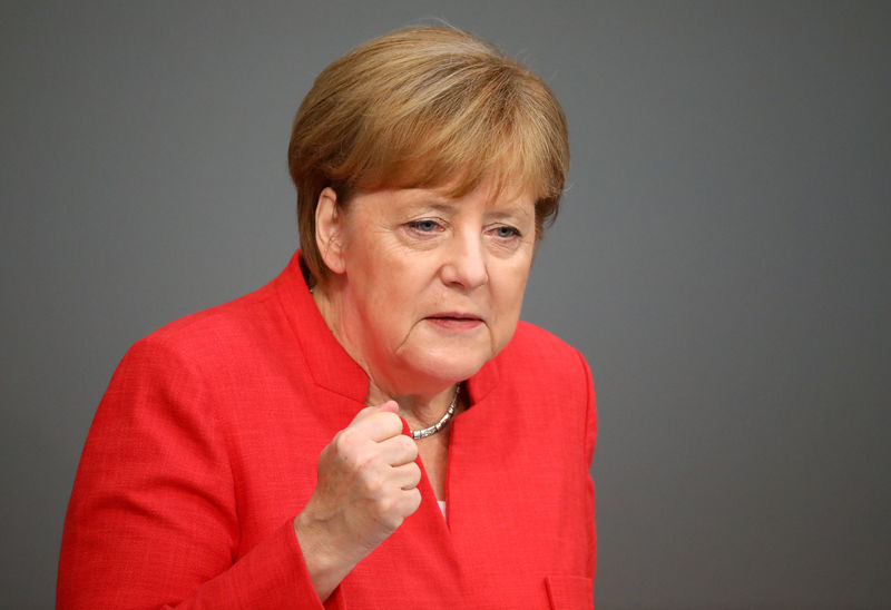 © Reuters. Chanceler alemã, Angela Merkel