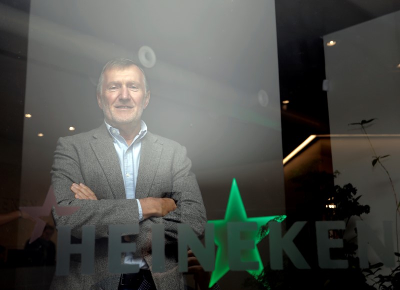 © Reuters. Didier Debrosse, presidente da Heineken Brasil