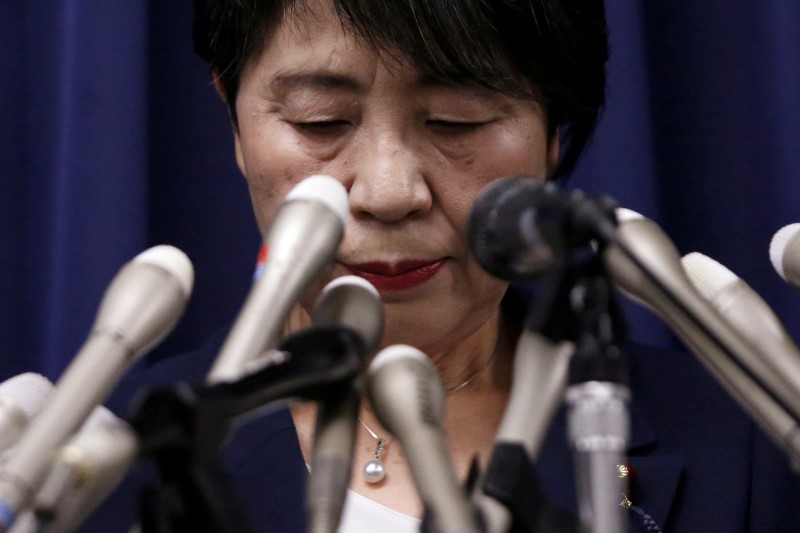 © Reuters. Ministra da Justiça do Japão, Yoko Kamikawa