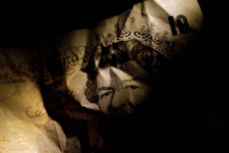© Reuters. FILE PHOTO: Illustration photo of a British Pound Sterling note