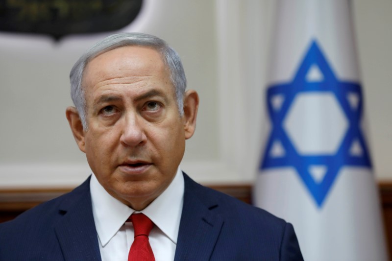 © Reuters. الشرطة الإسرائيلية تستجوب نتنياهو مرة أخرى بشأن مزاعم فساد