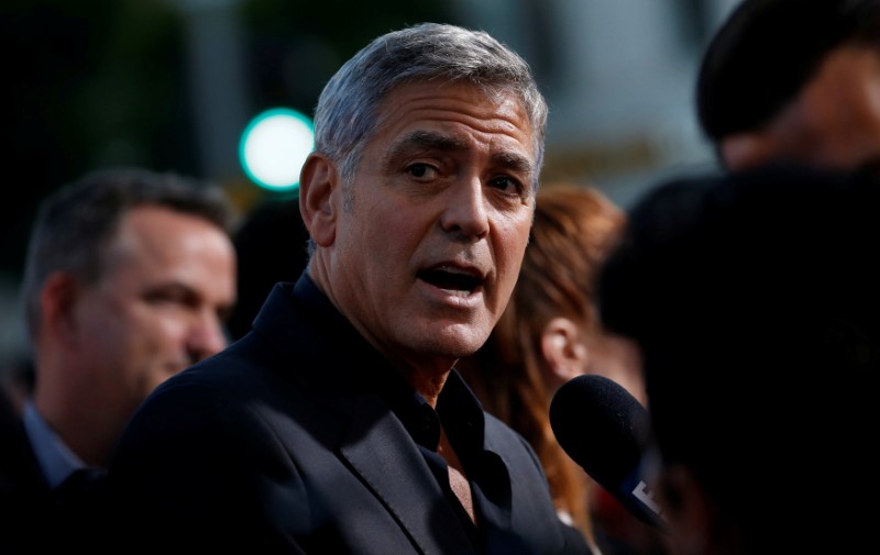 © Reuters. Ator e diretor George Clooney