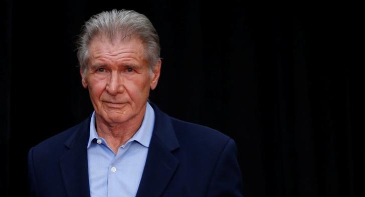 © Reuters. Foto de archivo del actor Harrison Ford en una ceremonia en Los Angeles