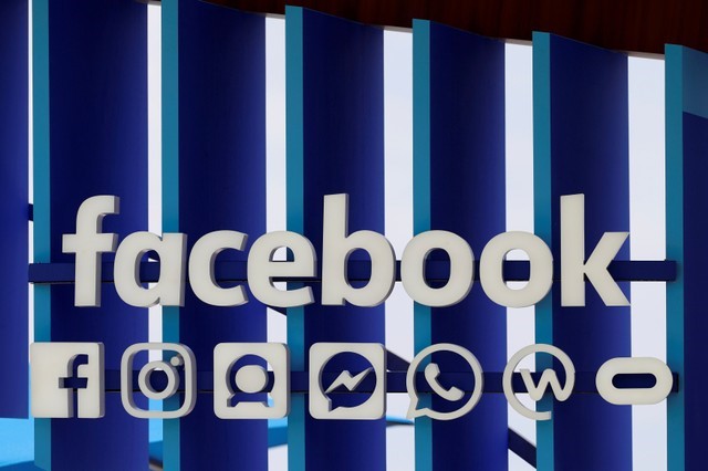 © Reuters. Facebook recibe una simbólica multa por violar la ley británica de datos