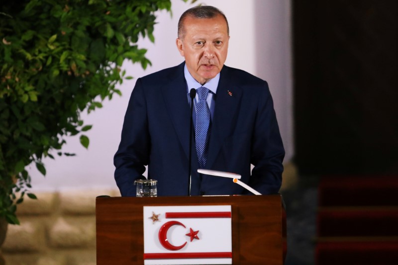 © Reuters. وسائل إعلام: إردوغان يقول تقلبات الدولار ستنحسر