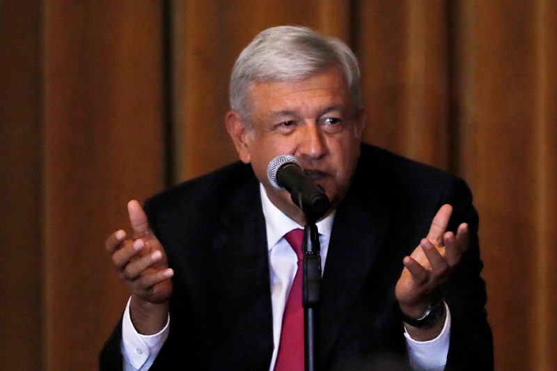 © Reuters. Presidente eleito do México López Obrador