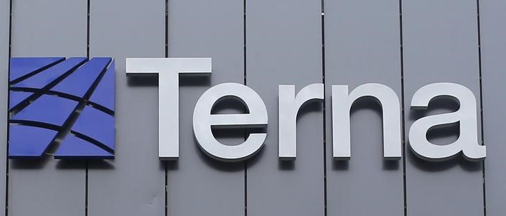 © Reuters. The logo of Terna is seen in Rome