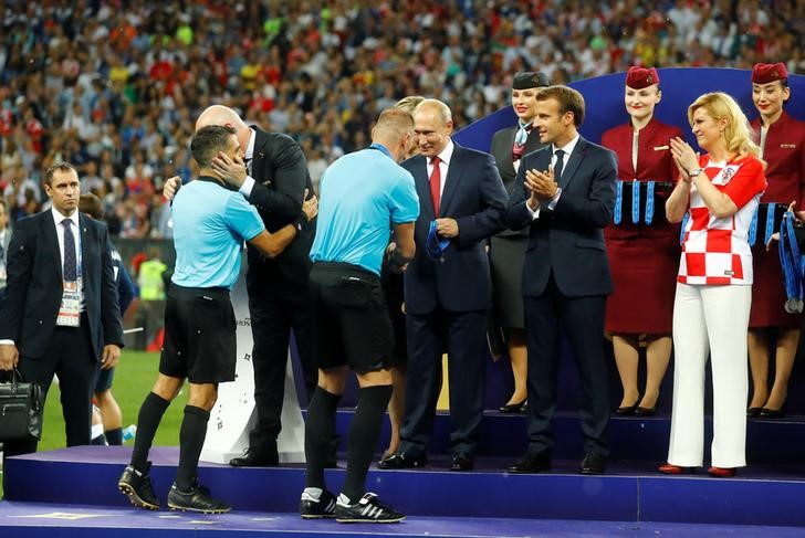 © Reuters. Rusia hará que aficionados que hayan ido al Mundial entren sin visado al país hasta fin 2018