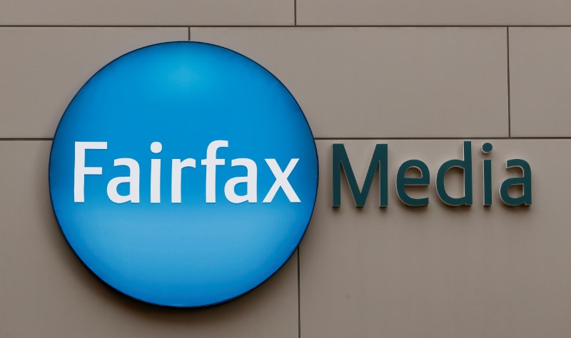 © Reuters. The company's logo is seen on the Fairfax Media building in Sydney