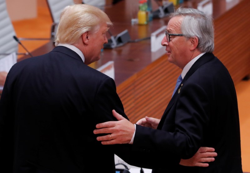 © Reuters. G20 leaders summit in Hamburg