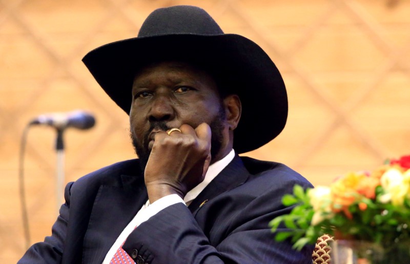 © Reuters. Presidente do Sudão do Sul, Salva Kiir