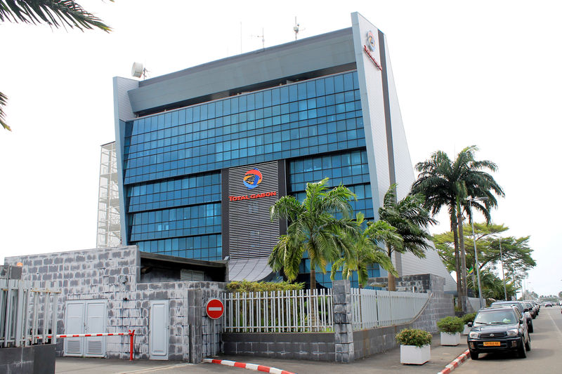 © Reuters. FILE PHOTO: The headquarters of Total’s Gabon operations in Libreville, Gabon