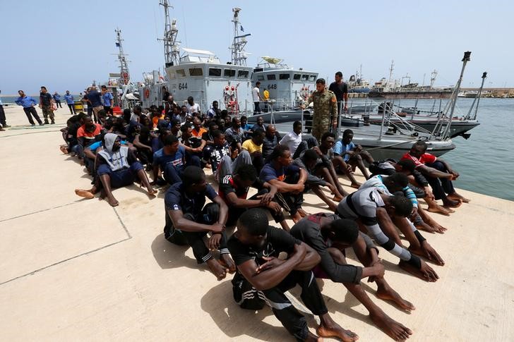 © Reuters. ليبيا ترفض خطط الاتحاد الأوروبي لإقامة مراكز للمهاجرين على أرضها