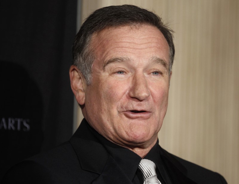 © Reuters. Robin Williams posa em evento em Beverly Hills