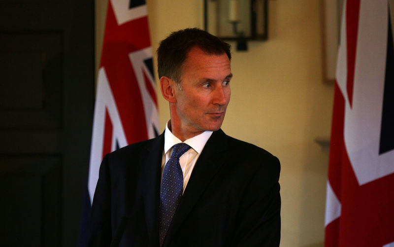 © Reuters. El nuevo ministro de Exteriores británico advierte del riesgo de un Brexit sin acuerdo