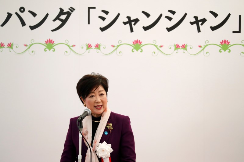© Reuters. طوكيو تركز على البيئة قبل عامين على انطلاق الألعاب الأولمبية