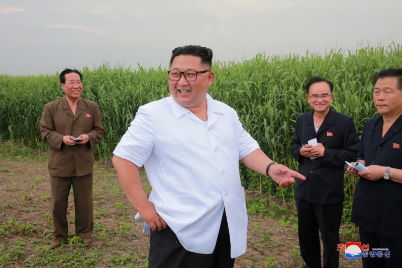 © Reuters. تقرير: صور توضح تفكيك كوريا الشمالية منشآت في موقع تجارب