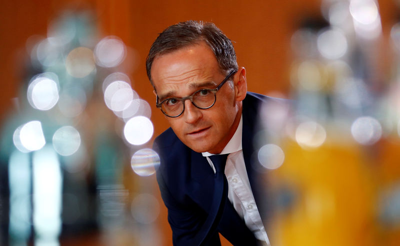 © Reuters. German Foreign Minister Heiko Maas attends the weekly cabinet in Berlin