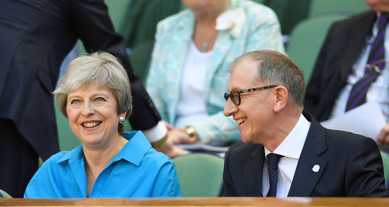 © Reuters. FILE PHOTO - Wimbledon