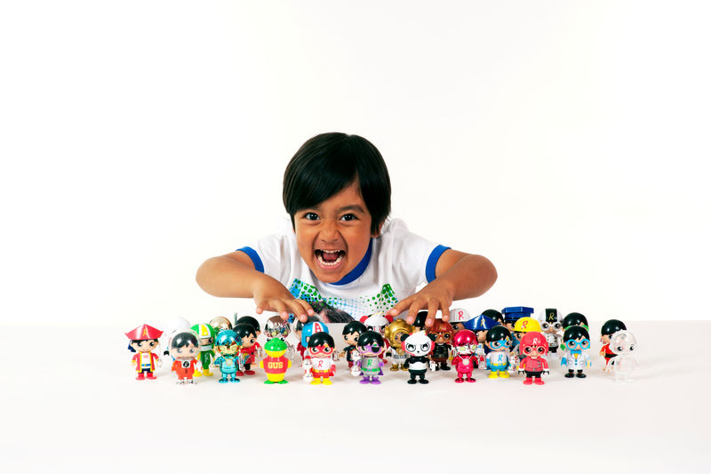 © Reuters. Foto de divulgação de Ryan, do canal do YouTube Ryan ToysReview