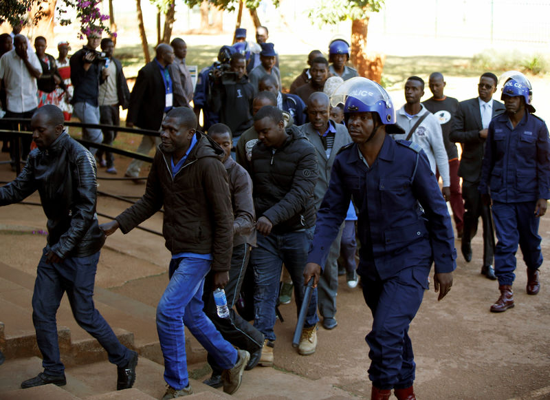 Zimbabwe opposition members in court over post-election ...
