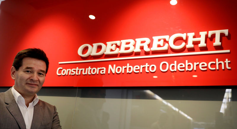 © Reuters. Fabio Januário, presidente da Odebrecht, concede entrevista à Reuters