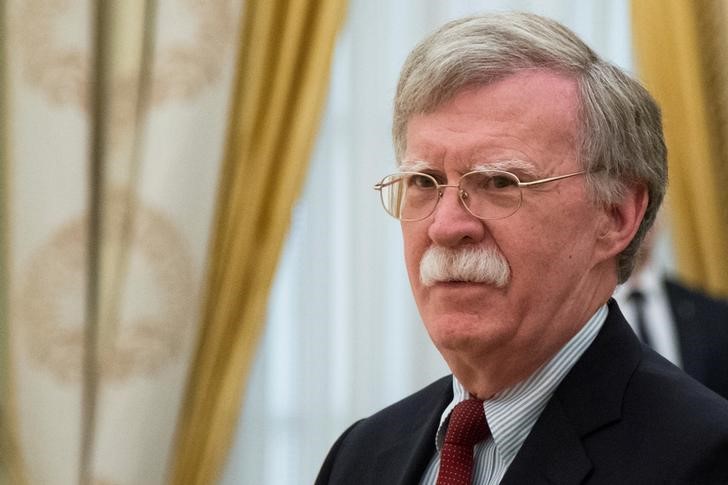 © Reuters. Assessor de segurança nacional da Casa Branca, John Bolton