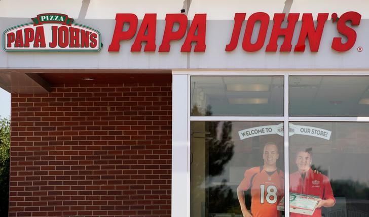 © Reuters. The Papa John's store in Westminster