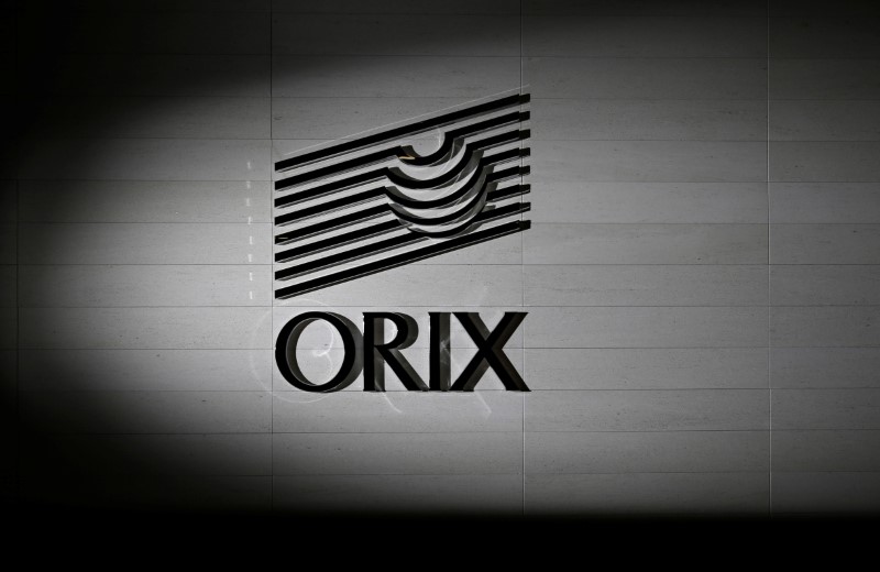 © Reuters. The logo of Orix Corp is pictured in Tokyo
